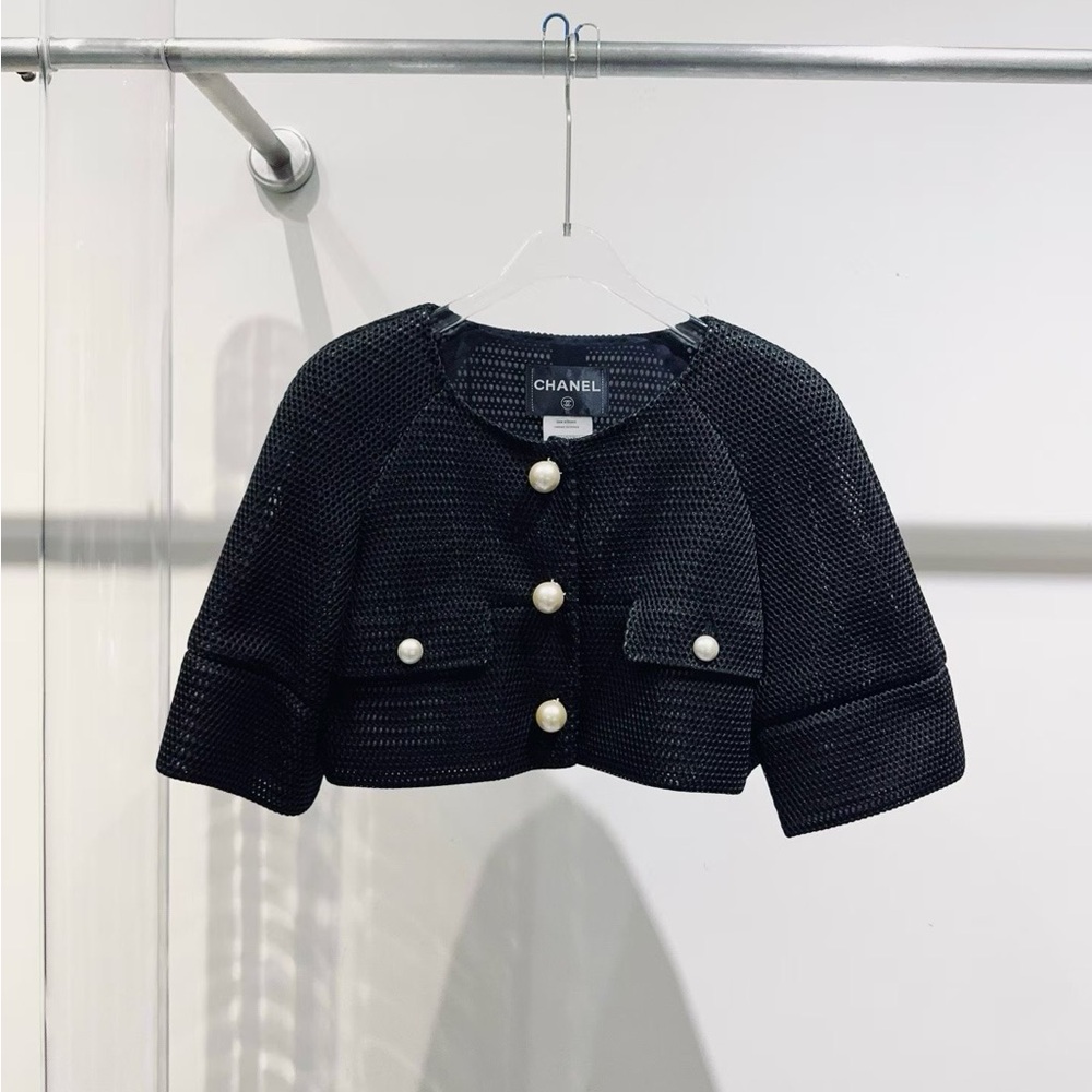 Authentic Chanel Elegant Black Blazer
